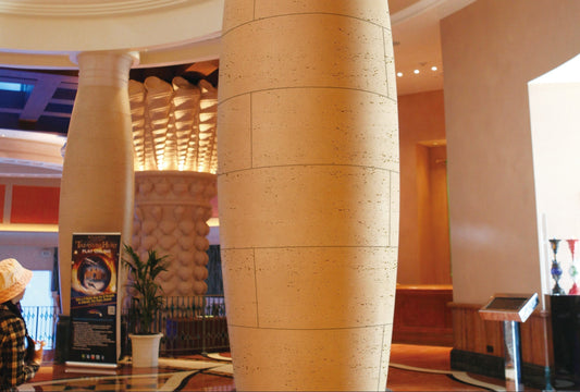 Khách Sạn Atlantis Dubai - UAE (Công trình thực tế tấm ốp đá uốn cong)