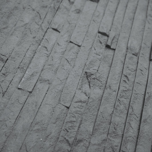 Tấm ốp đá uốn cong - Mã: Ms Muretto Stone (Dark grey)