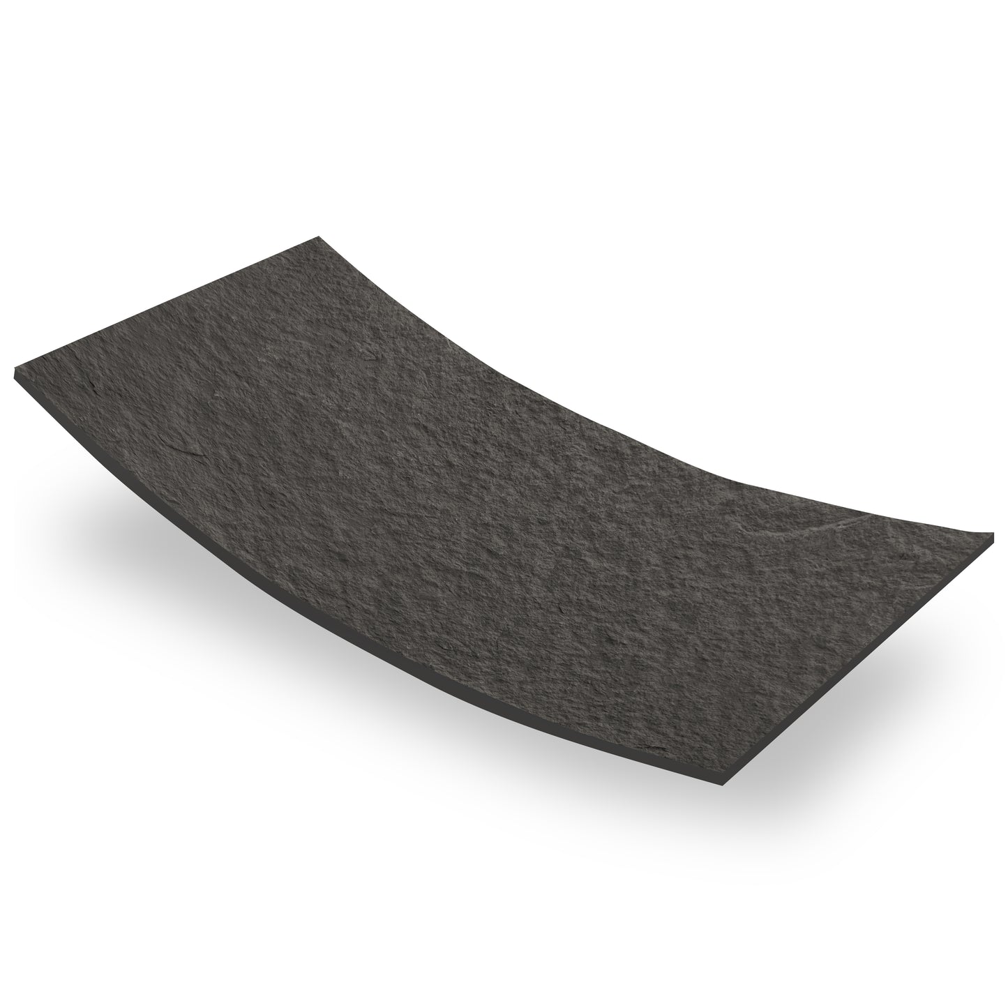 Tấm ốp đá uốn cong - Mã: Ms Rough Granite (Dark Grey)