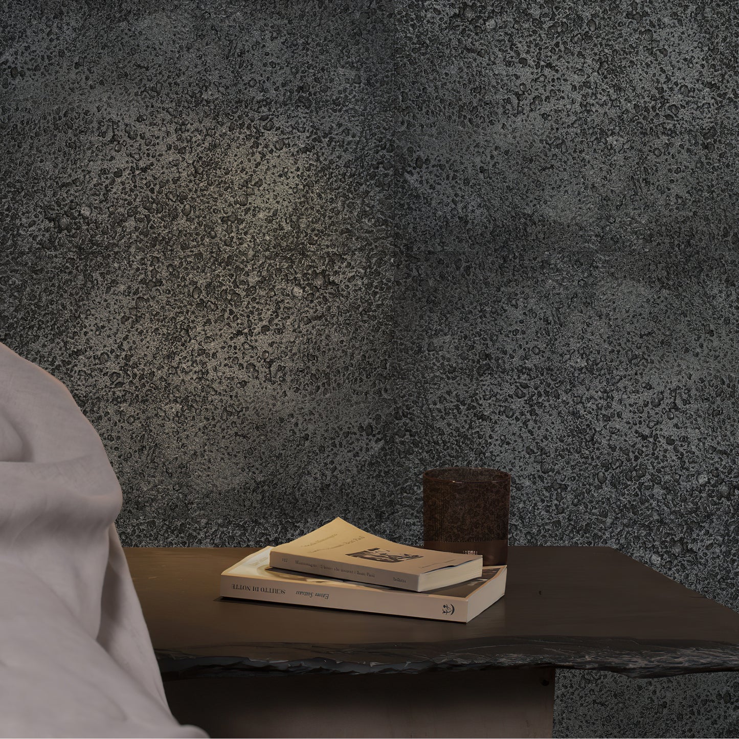 Tấm ốp đá uốn cong - Mã: Foamed Aluminium Alloy Board (Vintage Silver)