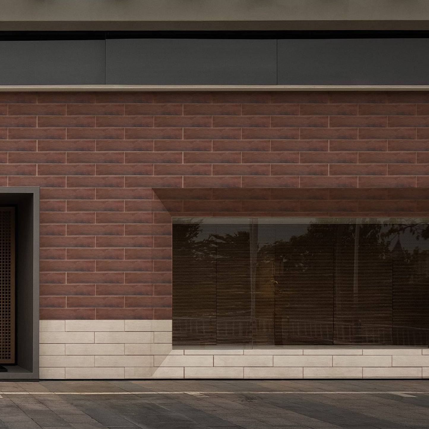 Tấm ốp đá uốn cong - Mã: Ancient Wood