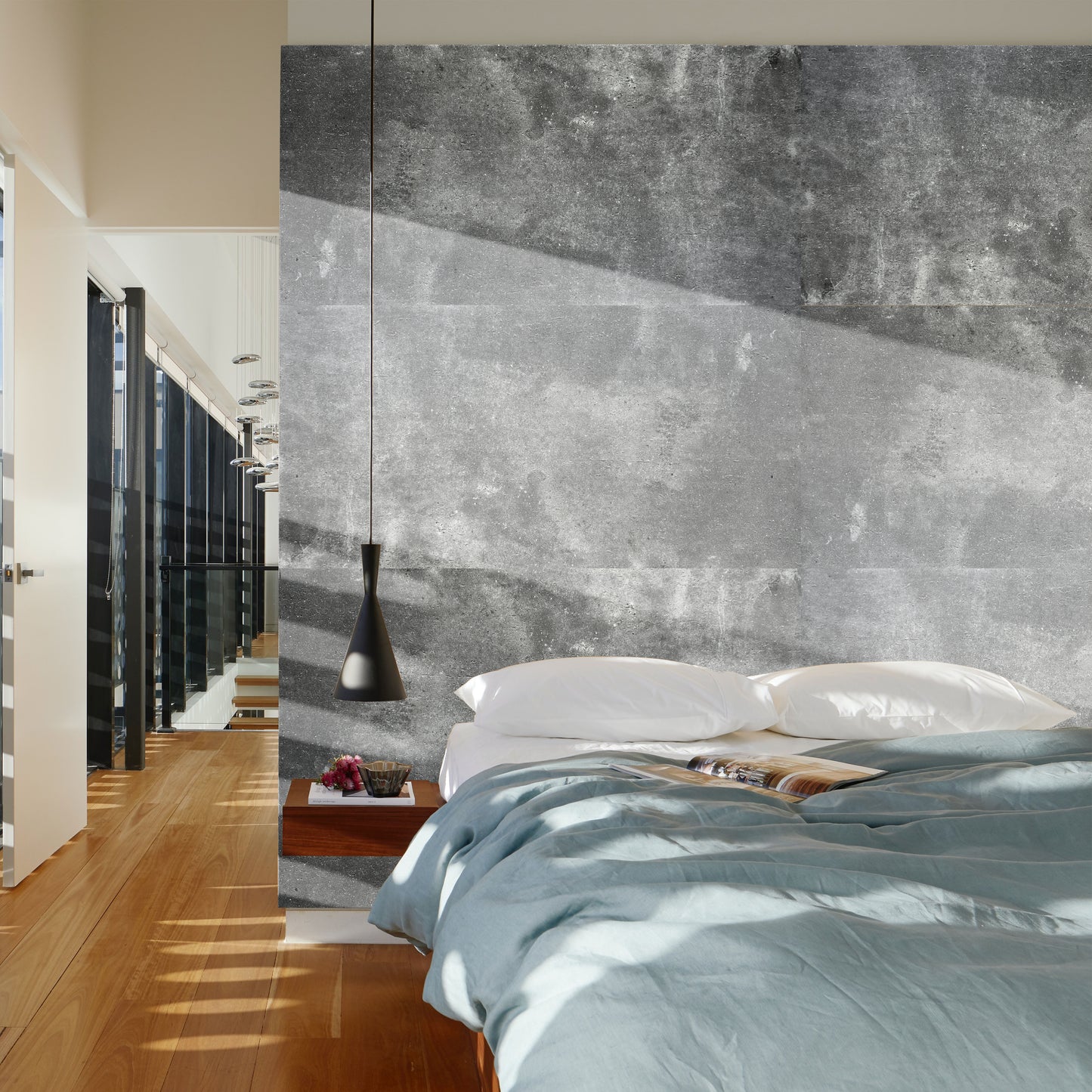 Tấm ốp đá uốn cong - Mã: Ando cement (Light grey)