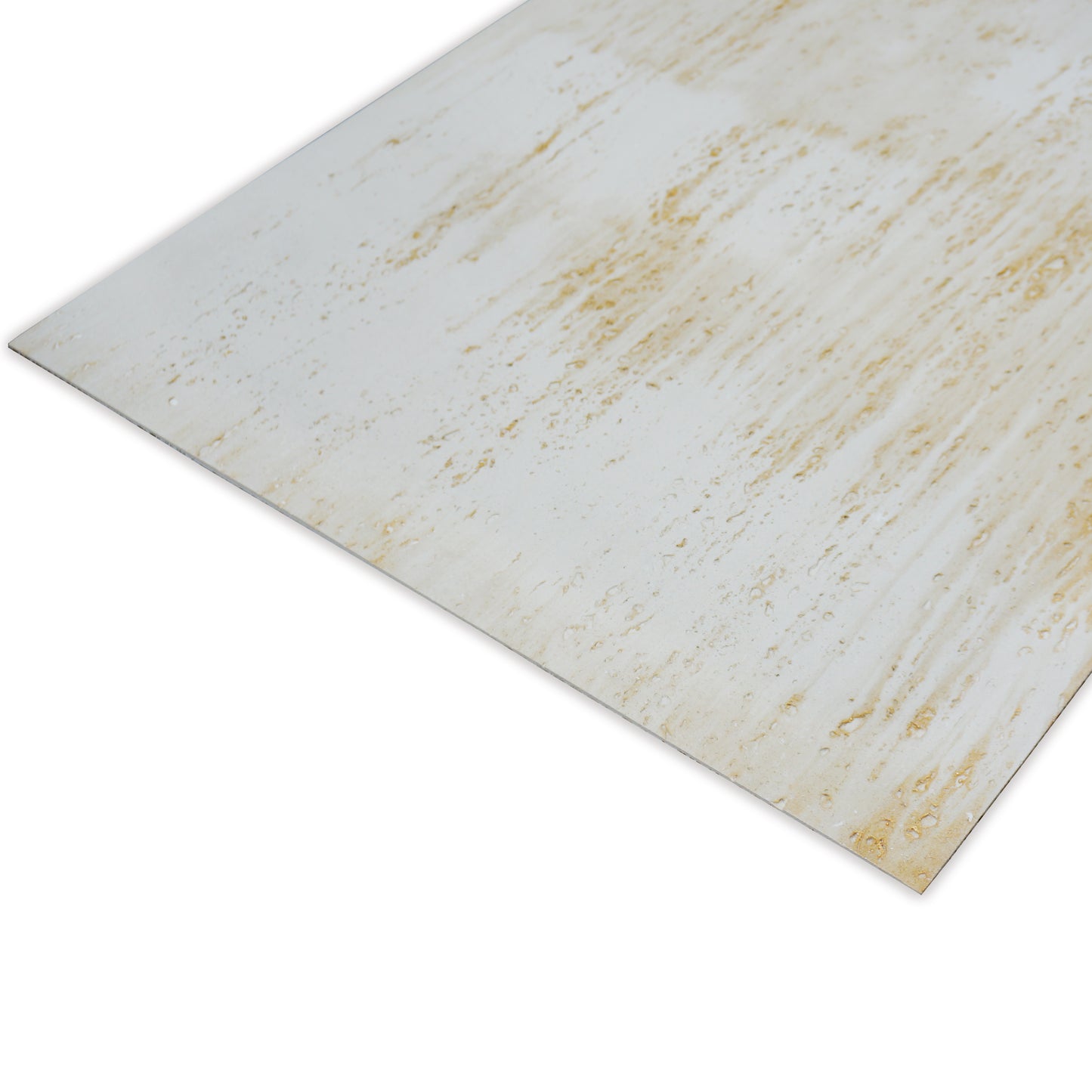 Tấm ốp đá uốn cong - Mã: Ms Travertine (White Golden)