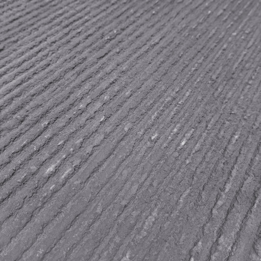 Tấm ốp đá uốn cong - Mã: Round Line Stone (Dark Grey)