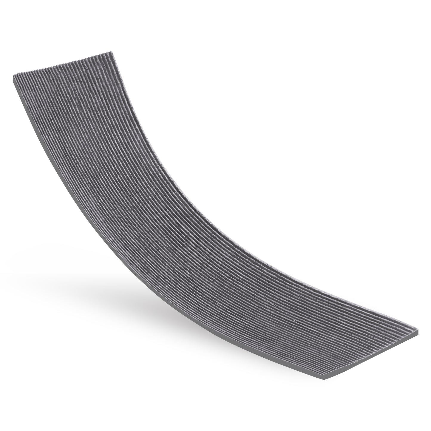 Tấm ốp đá uốn cong - Mã: Round Line Stone (Dark Grey)