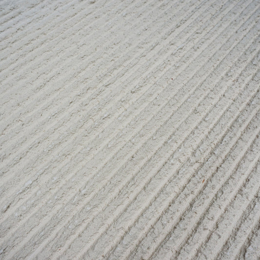 Tấm ốp đá uốn cong - Mã: Round Line Stone (White)