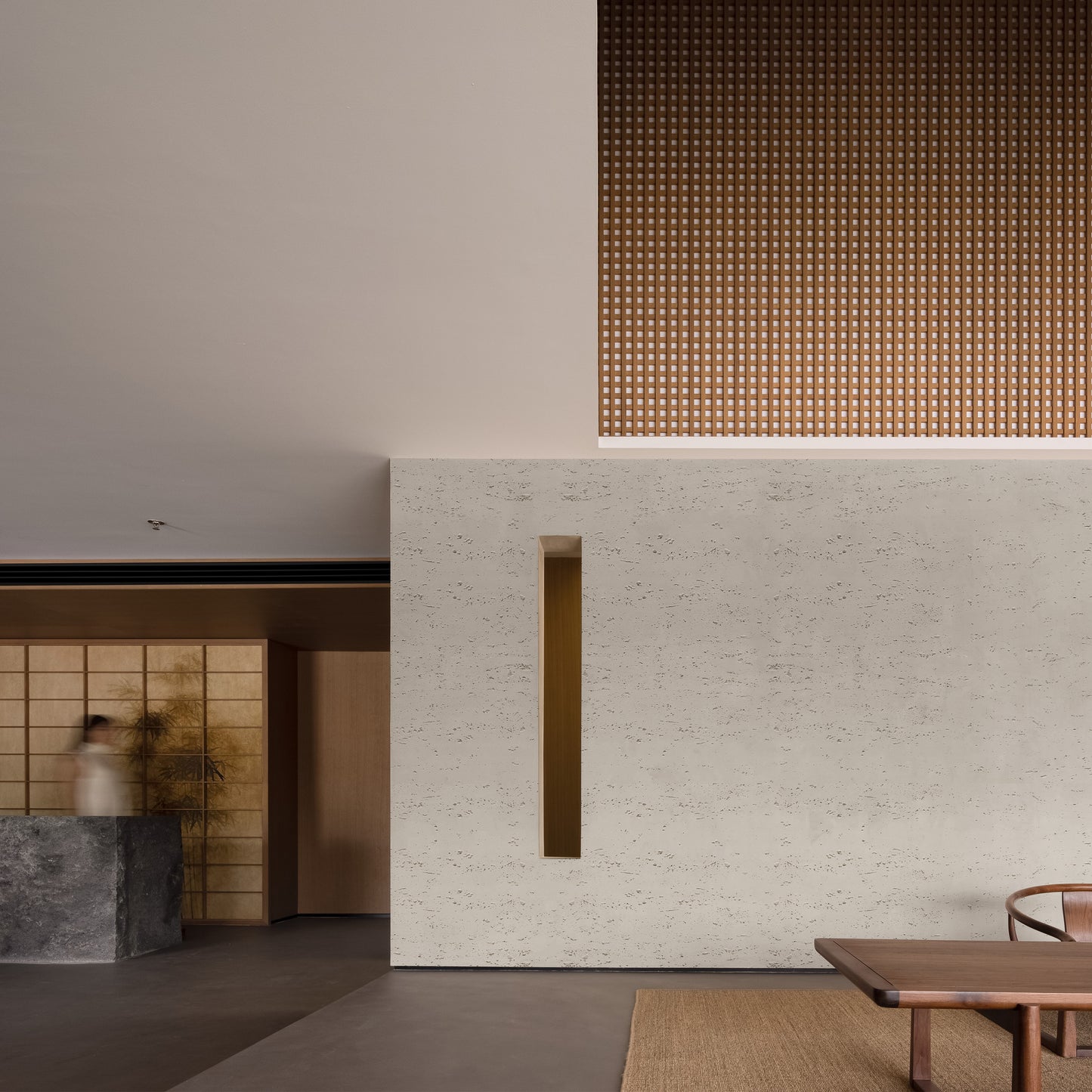 Tấm ốp đá uốn cong - Mã: Ms Travertine 052