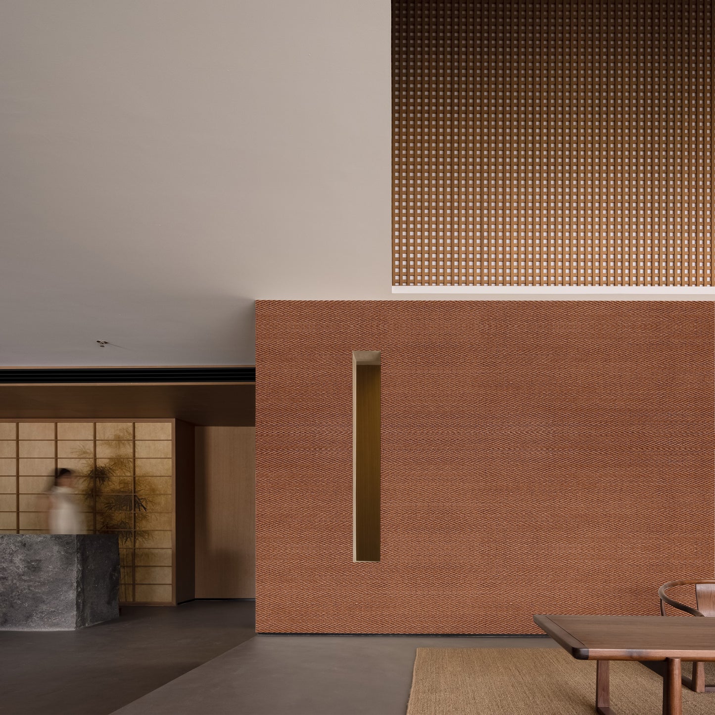 Tấm ốp đá uốn cong - Mã: Ms Weaving 089