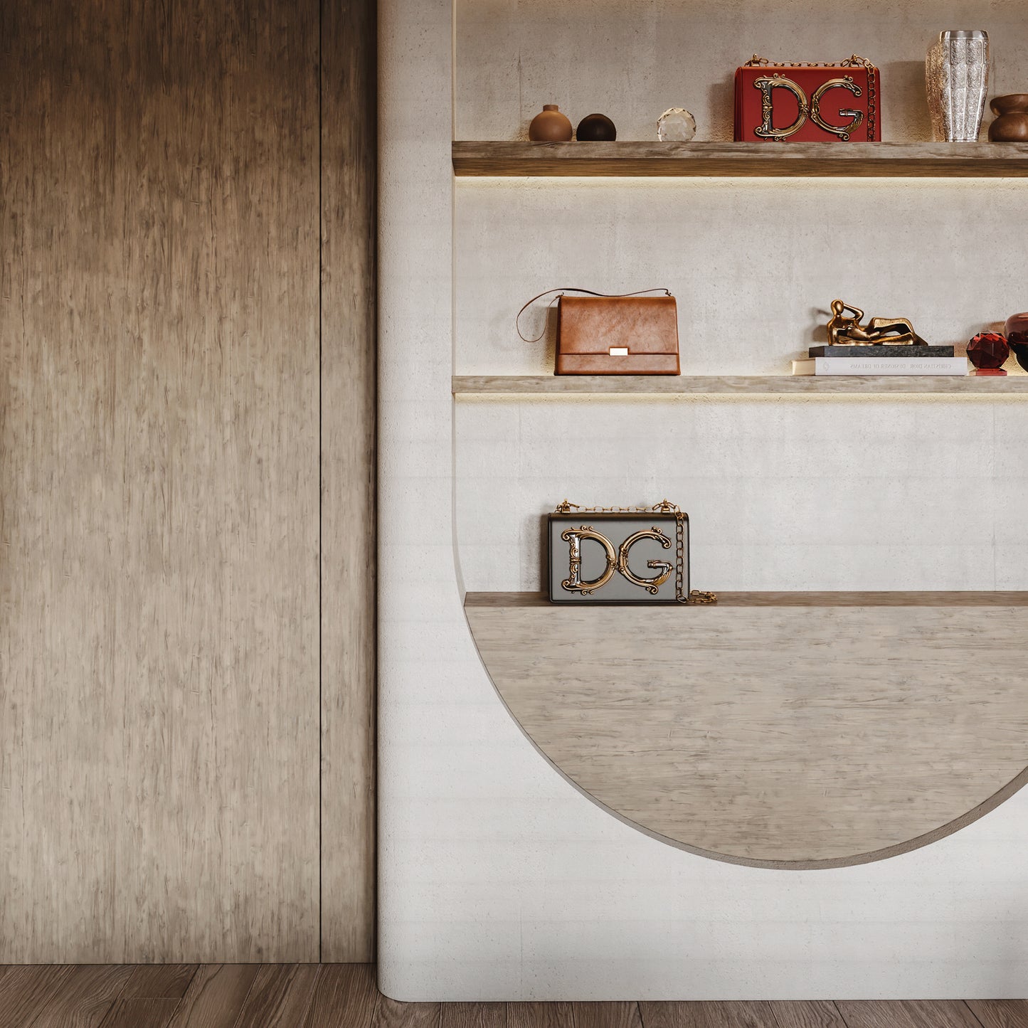 Tấm ốp đá uốn cong - Mã: Water Ripples