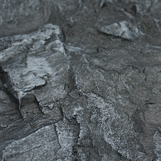 Tấm ốp đá uốn cong - Mã: Big Stone Rock Slab (Vintage Silver)