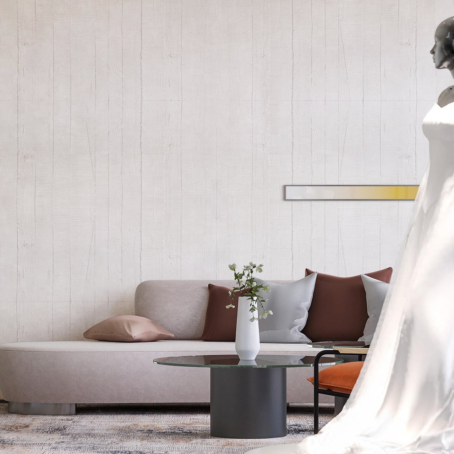 Tấm ốp đá uốn cong - Mã: Wood casting board