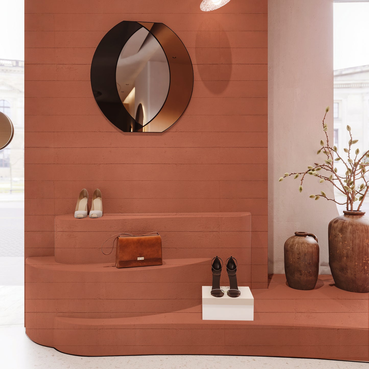 Tấm ốp đá uốn cong - Mã: Deep into the wood