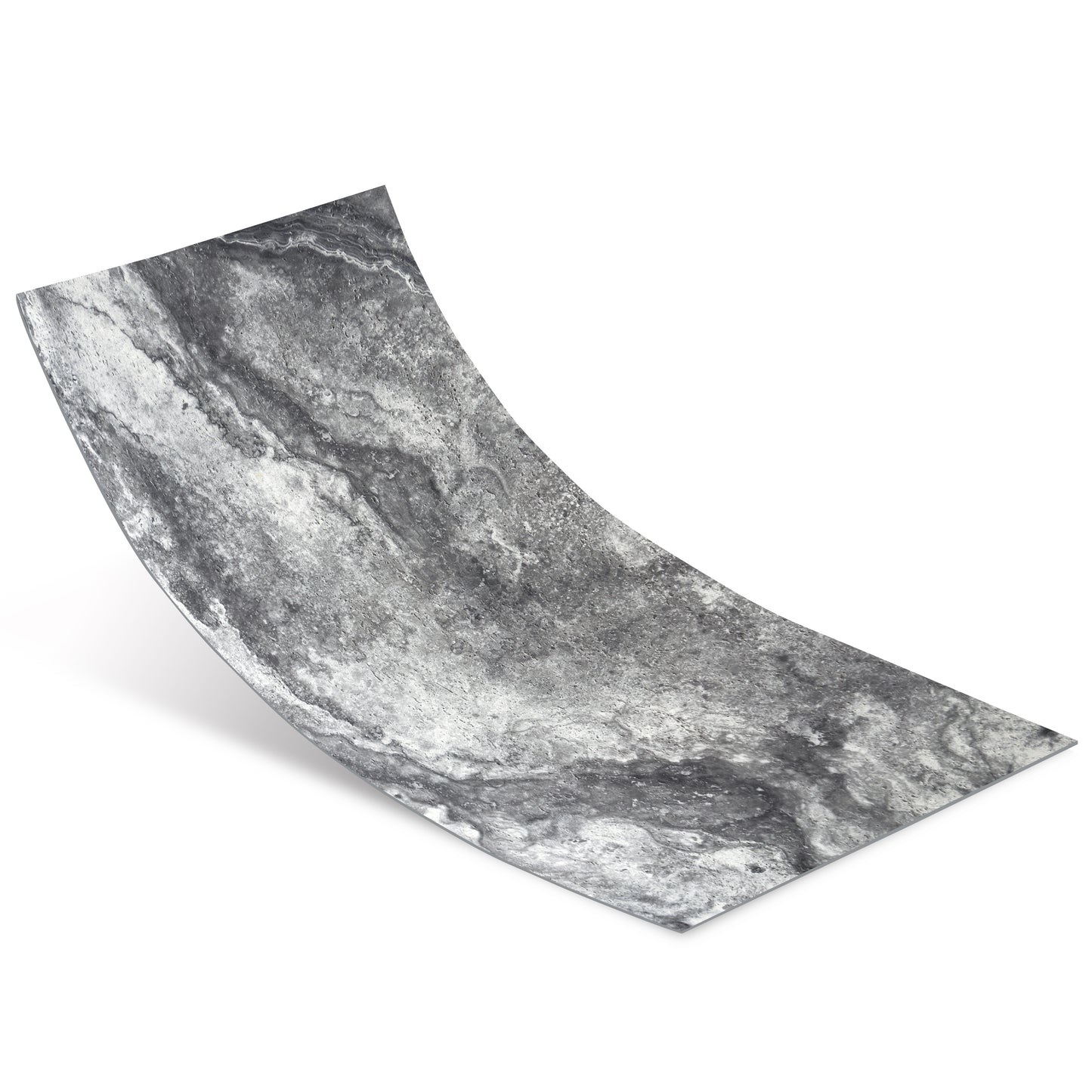 Tấm ốp đá uốn cong - Mã: Dolomitic Travertine (Dark grey)