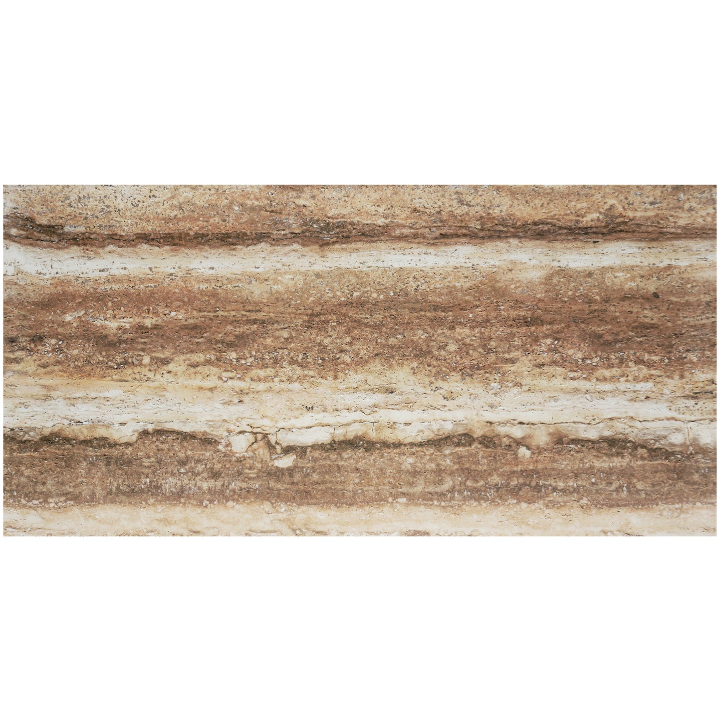 Tấm ốp đá uốn cong - Mã: Linear Travertine (Claybank)