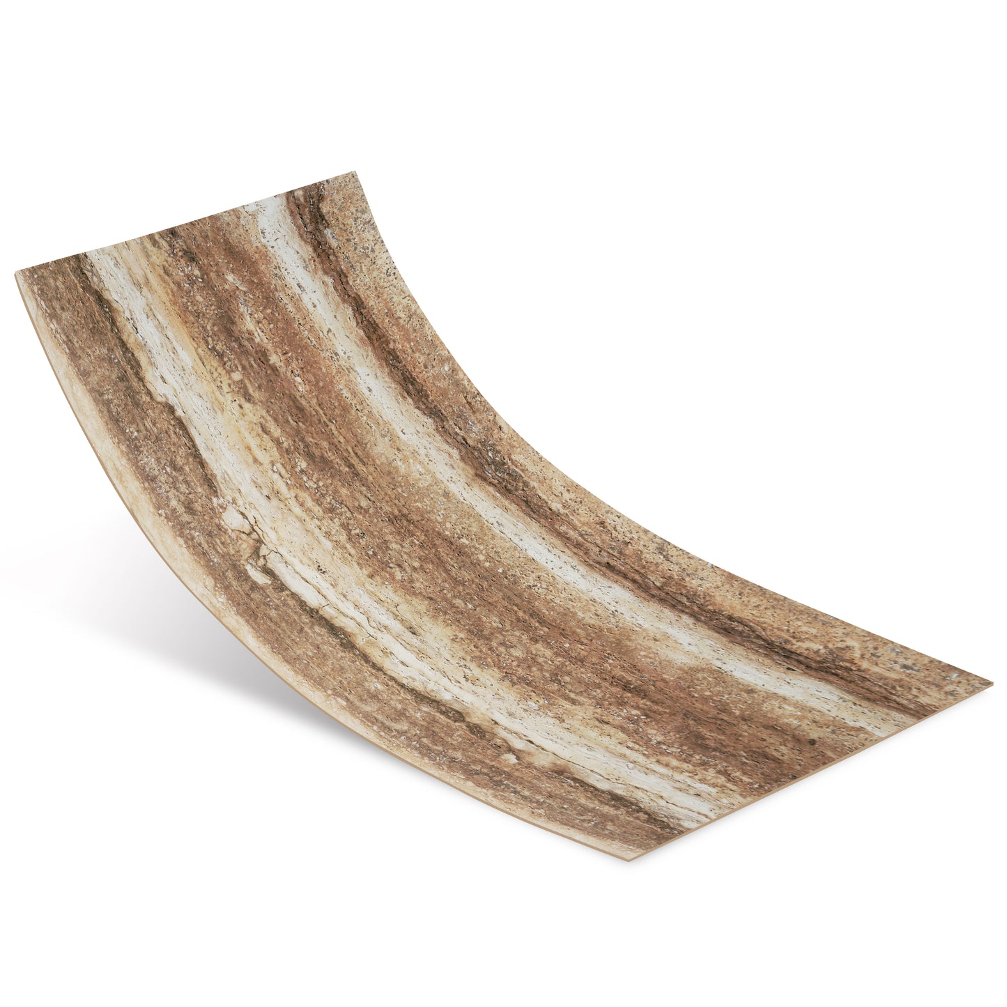 Tấm ốp đá uốn cong - Mã: Linear Travertine (Claybank)