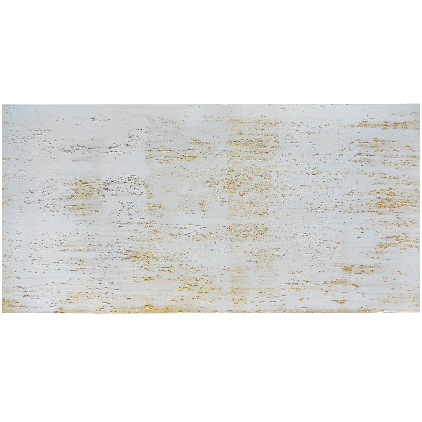 Tấm ốp đá uốn cong - Mã: Ms Travertine (White Golden)