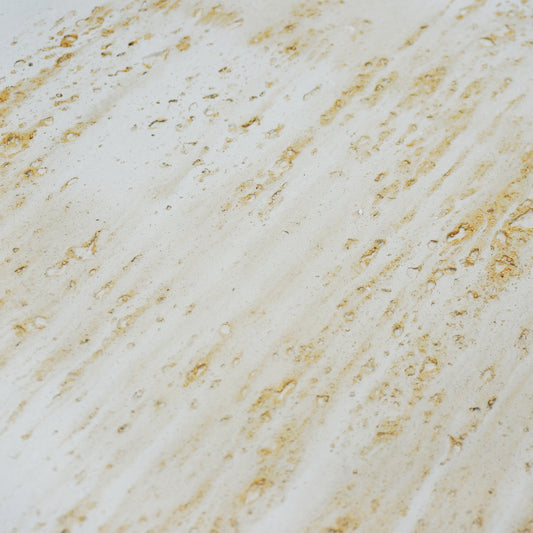 Tấm ốp đá uốn cong - Mã: Ms Travertine (White Golden)