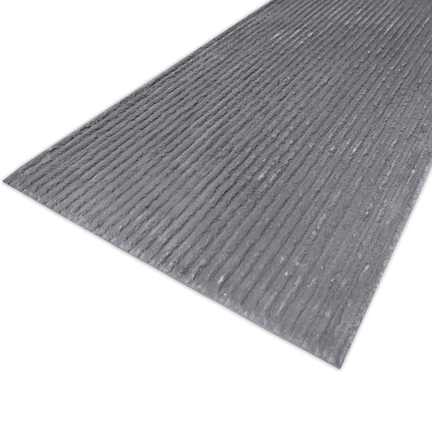 Tấm ốp đá uốn cong - Mã: Round Line Stone (Dark Grey)