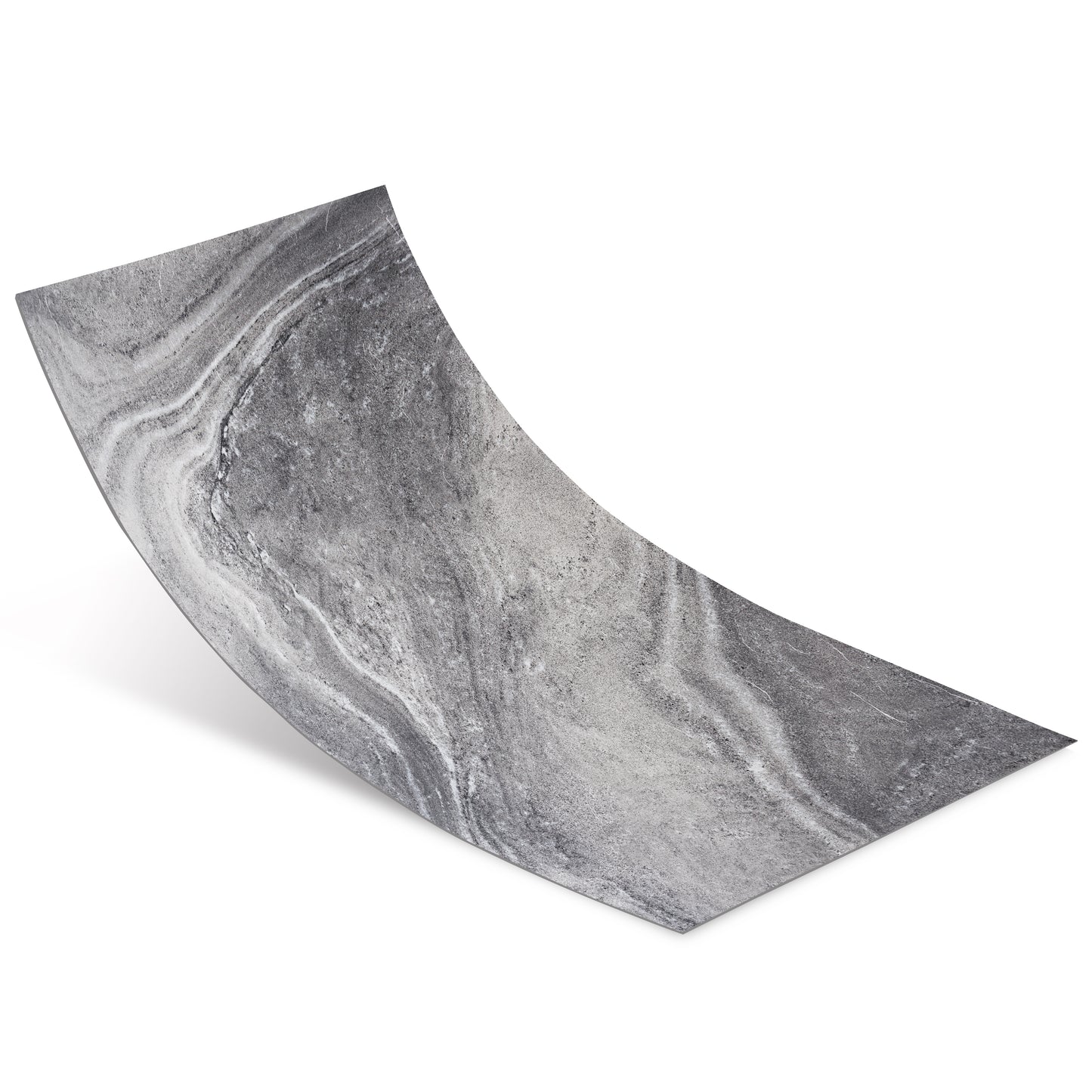 Tấm ốp đá uốn cong - Mã: Stream limestone (Dark grey)